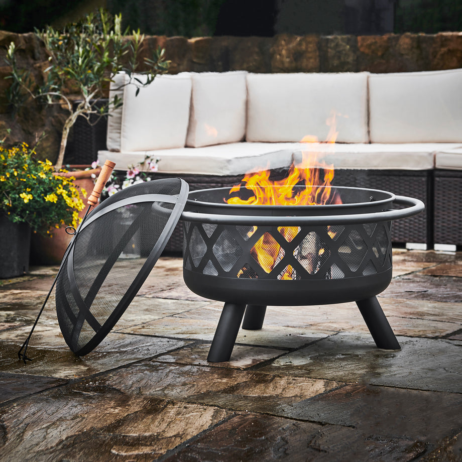 Big lots outdoor furniture deals fire pit