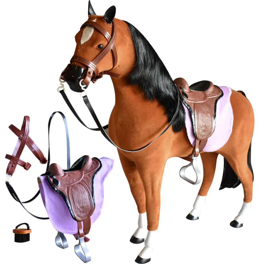 saddle sets american girl horse and saddle