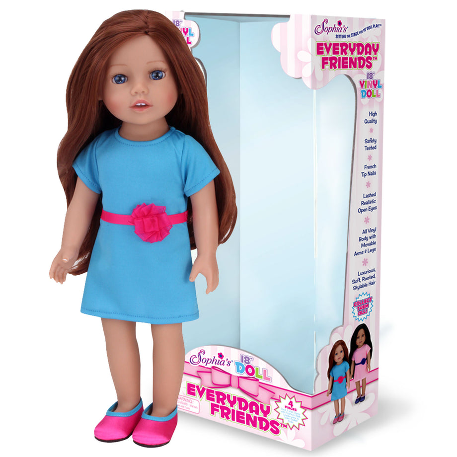 strapless open back dress Sophia's by Teamson Kids 18 Inch Baby Doll 